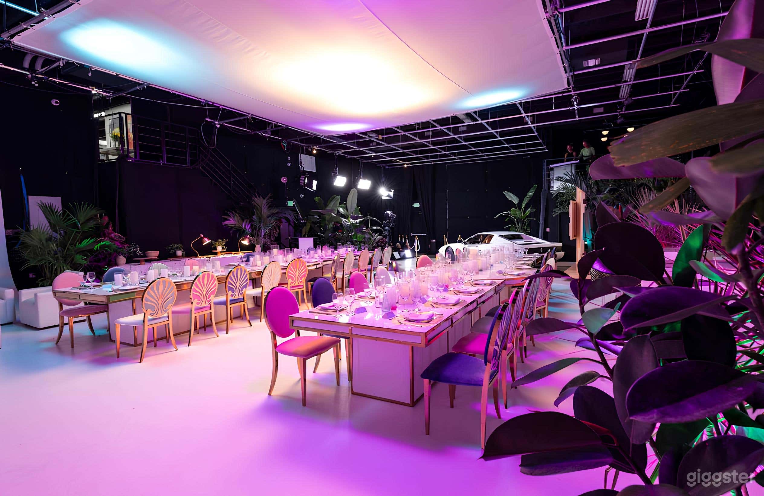 50’ x 80’ Cyc Wall | 4,000 sq ft. | Full Grid Photo 1