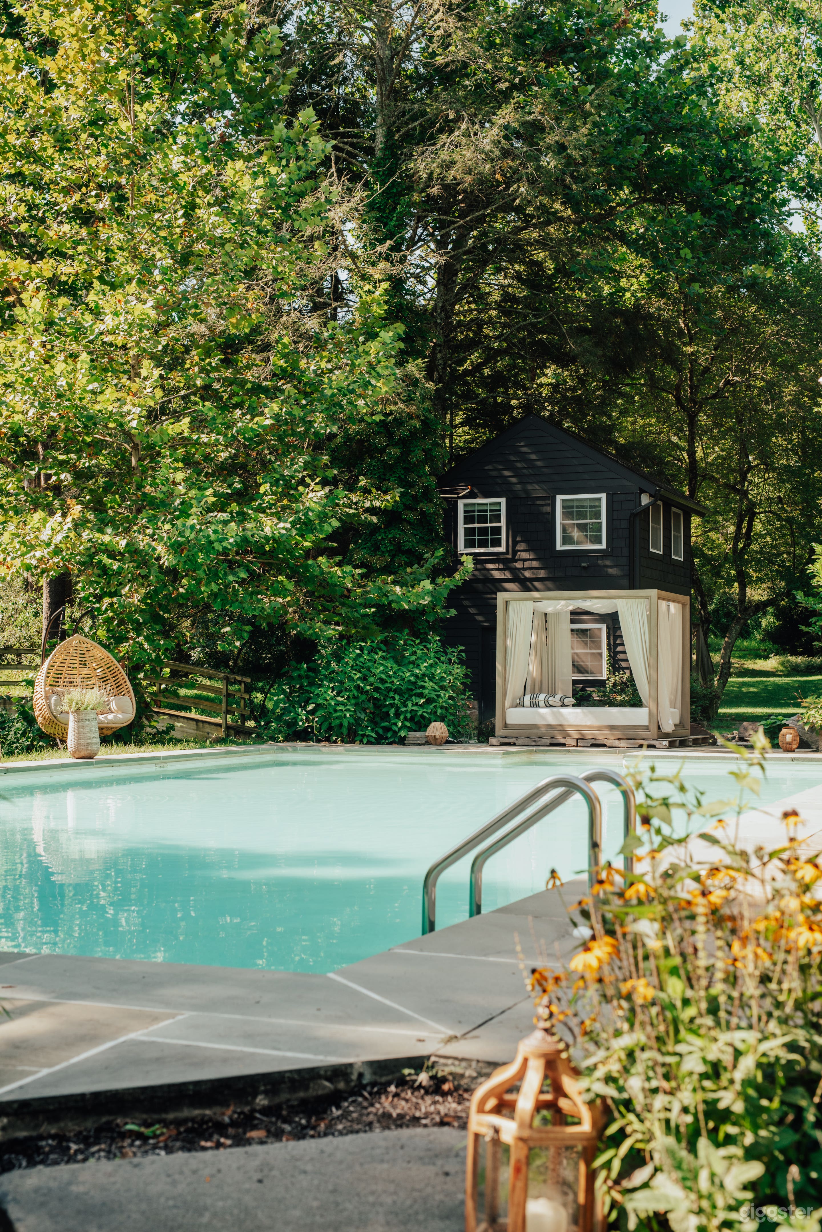 1819 Farm Estate: Waterfall, Covered Bridge & 14 Acres Photo 4