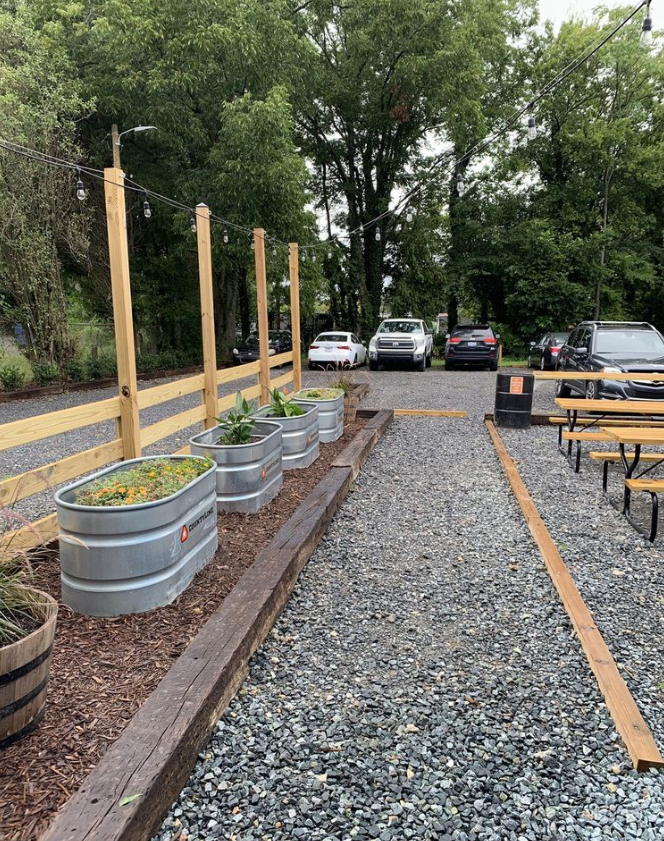  Perfect Patio with Picnic Tables 