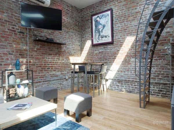  Cooles urbanes modernes kompaktes Loft für Shootings 
