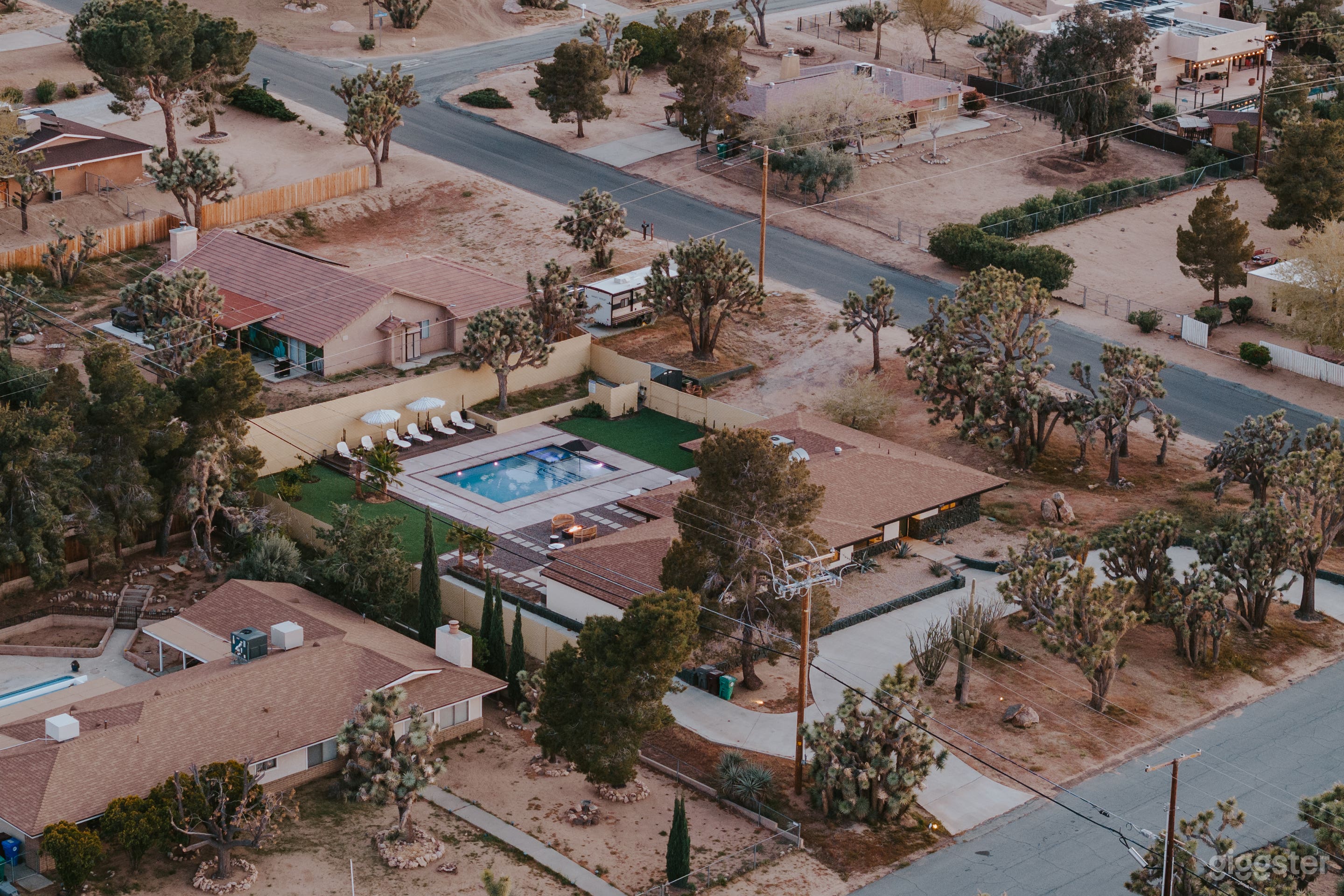 Mid-Century Modern Pool Home in the High Desert Photo 1