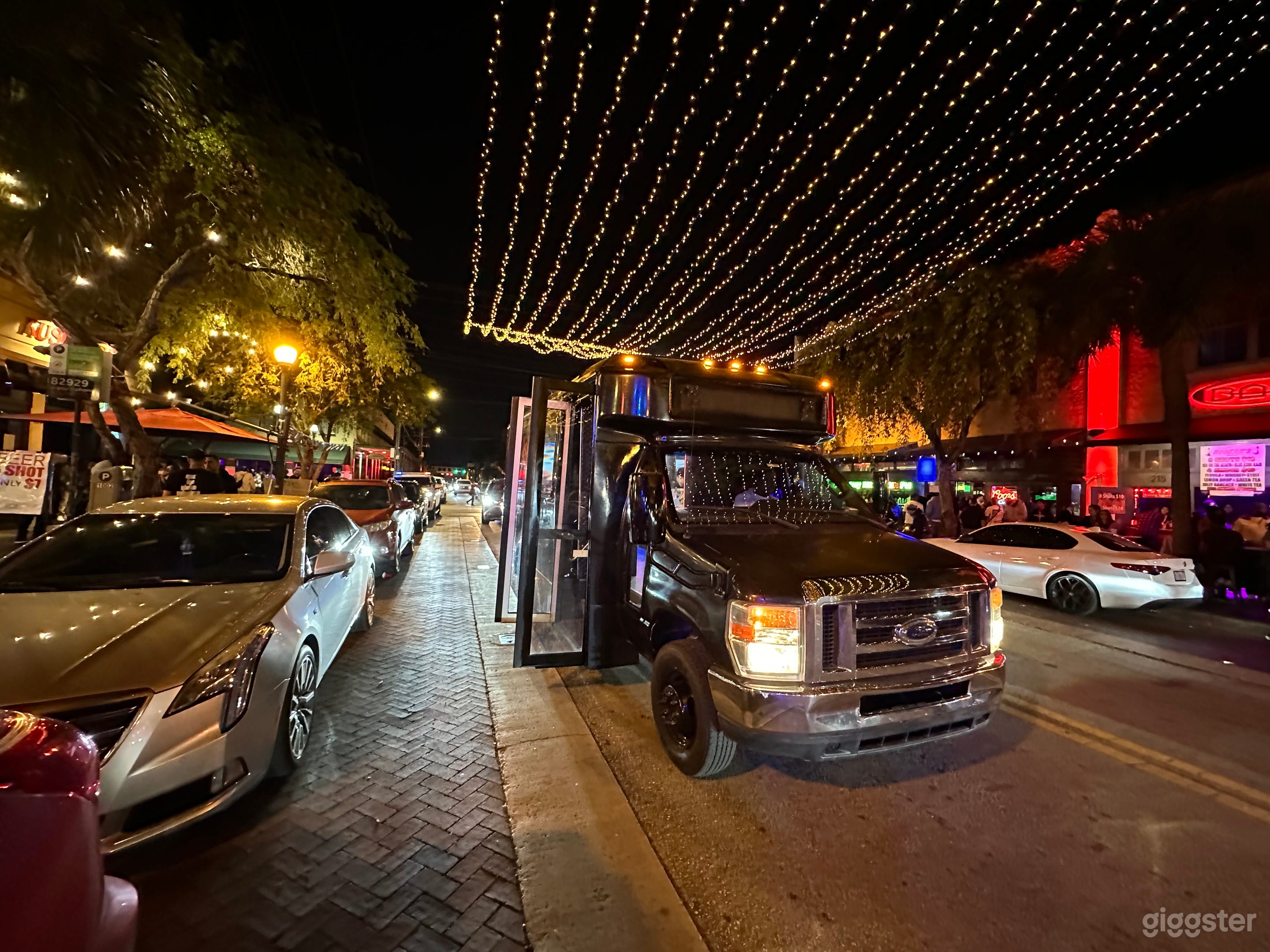 Party Bus with Neon Lighting Photo 2