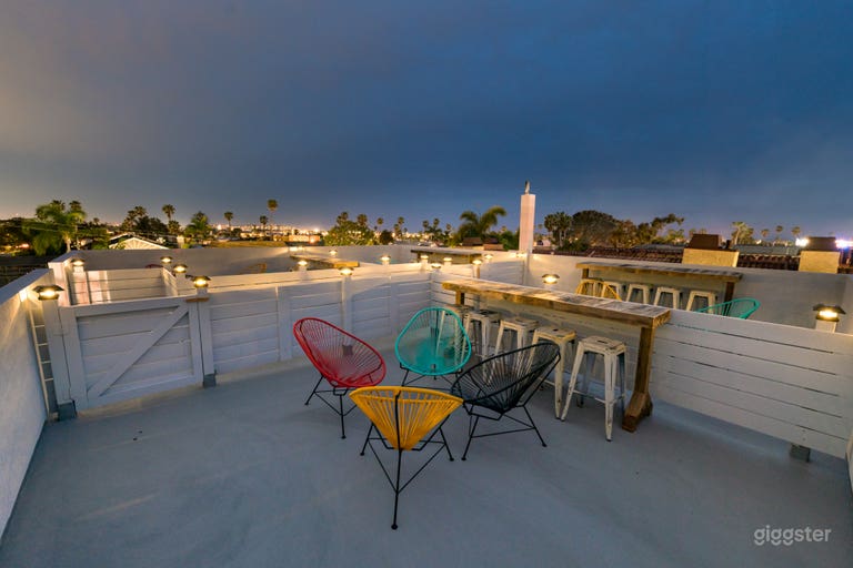  1500 sq ft Roof Deck perfect for any event 