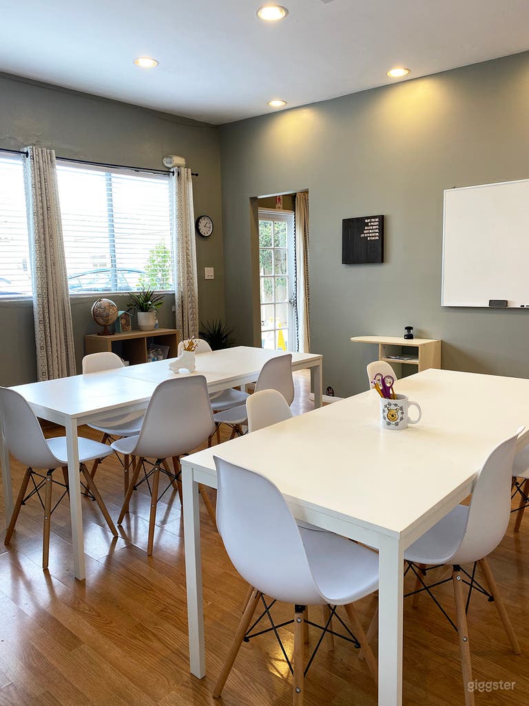  Classroom / Creative Office Space Room 2 view of front windows  