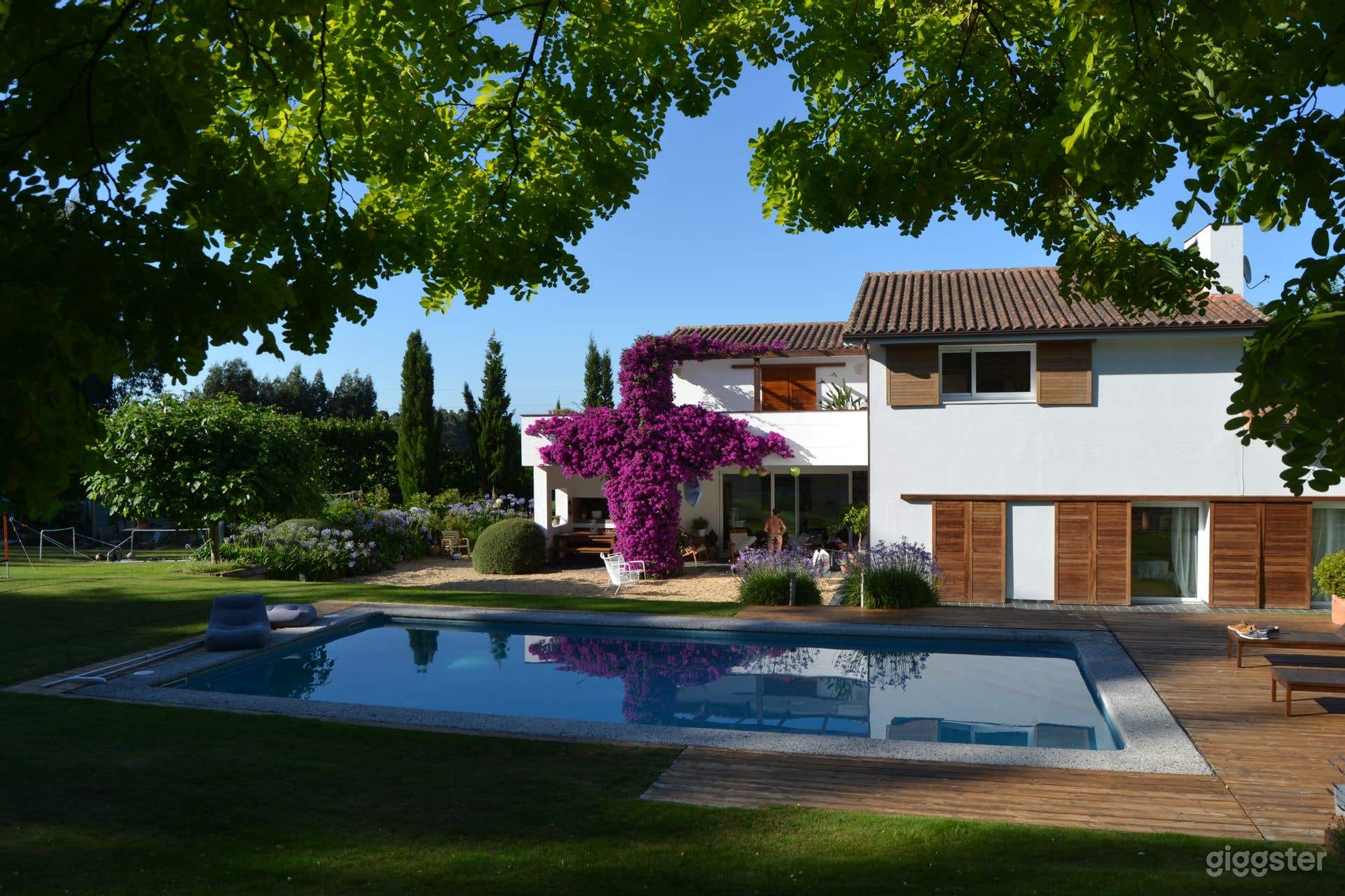 Casa de Campo Mediterráneo-Nórdica Contemporánea, Galicia Foto 2