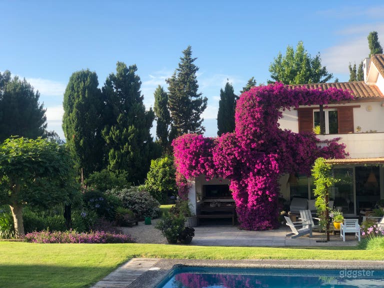  Casa de Campo Mediterráneo-Nórdica Contemporánea, Galicia 