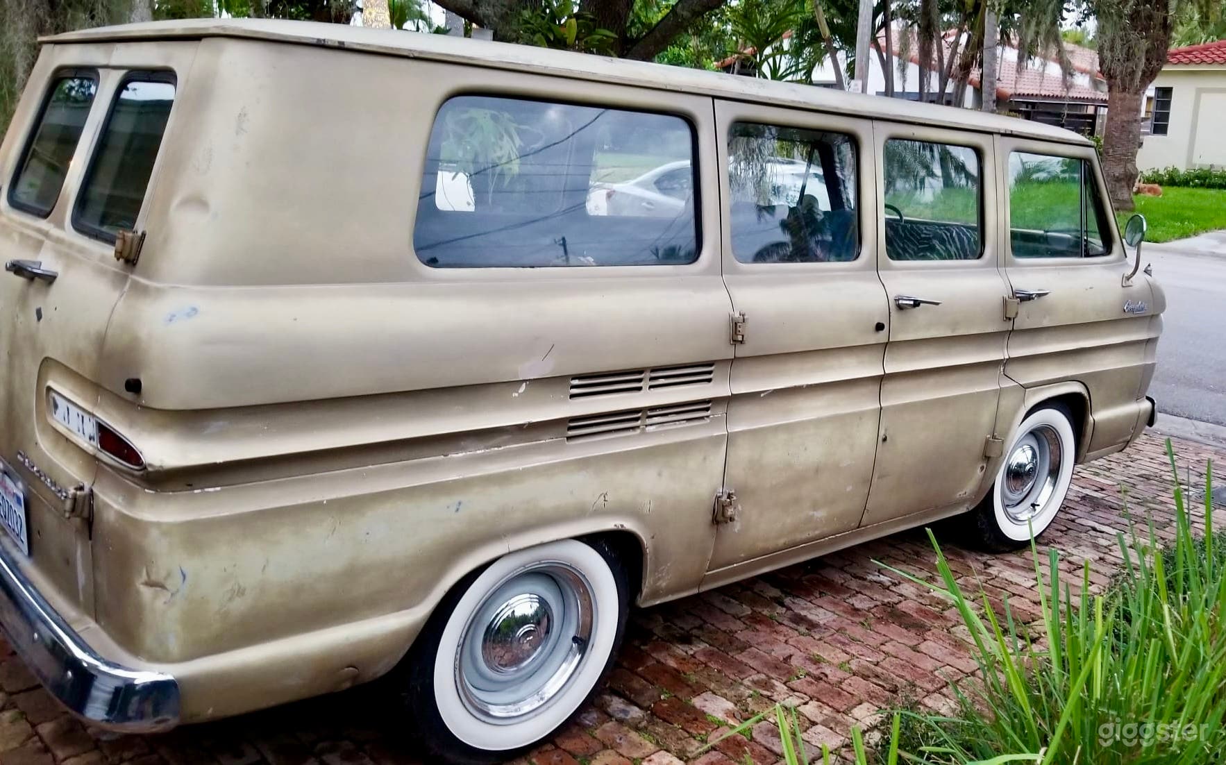 Vehicle, Vintage Chevrolet VAN Photo 4