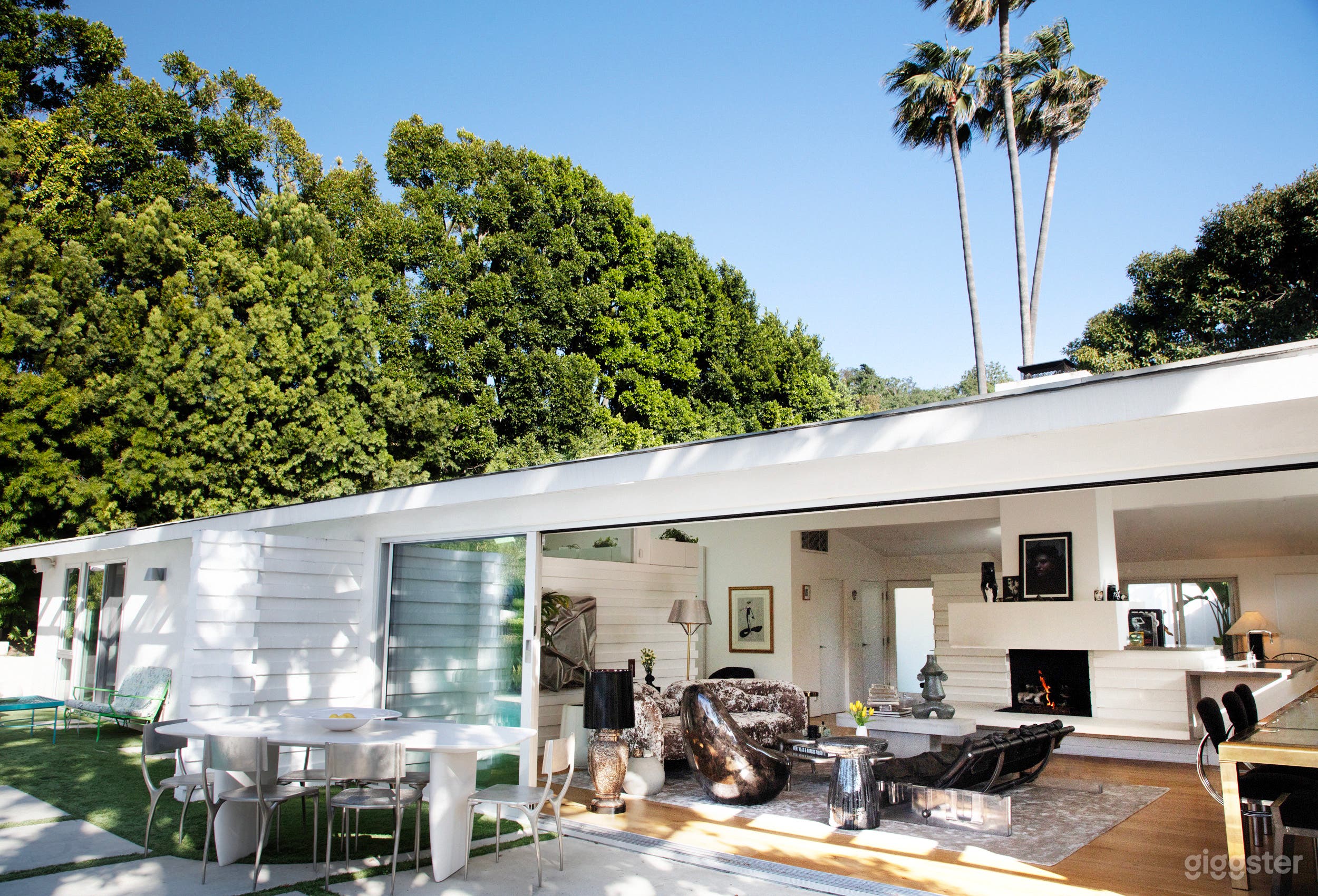 flowy indoor and outdoor feel