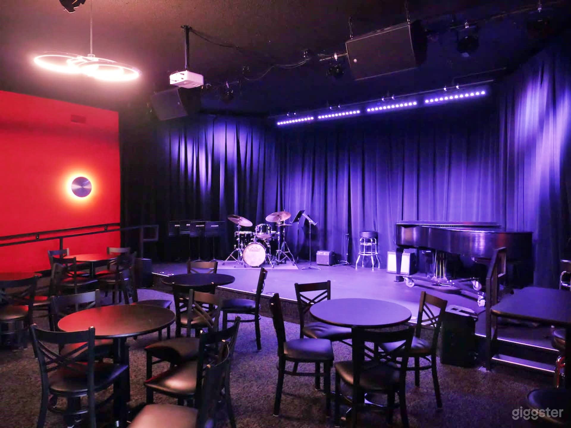 Upscale Jazz Venue &amp; Stage Photo 1