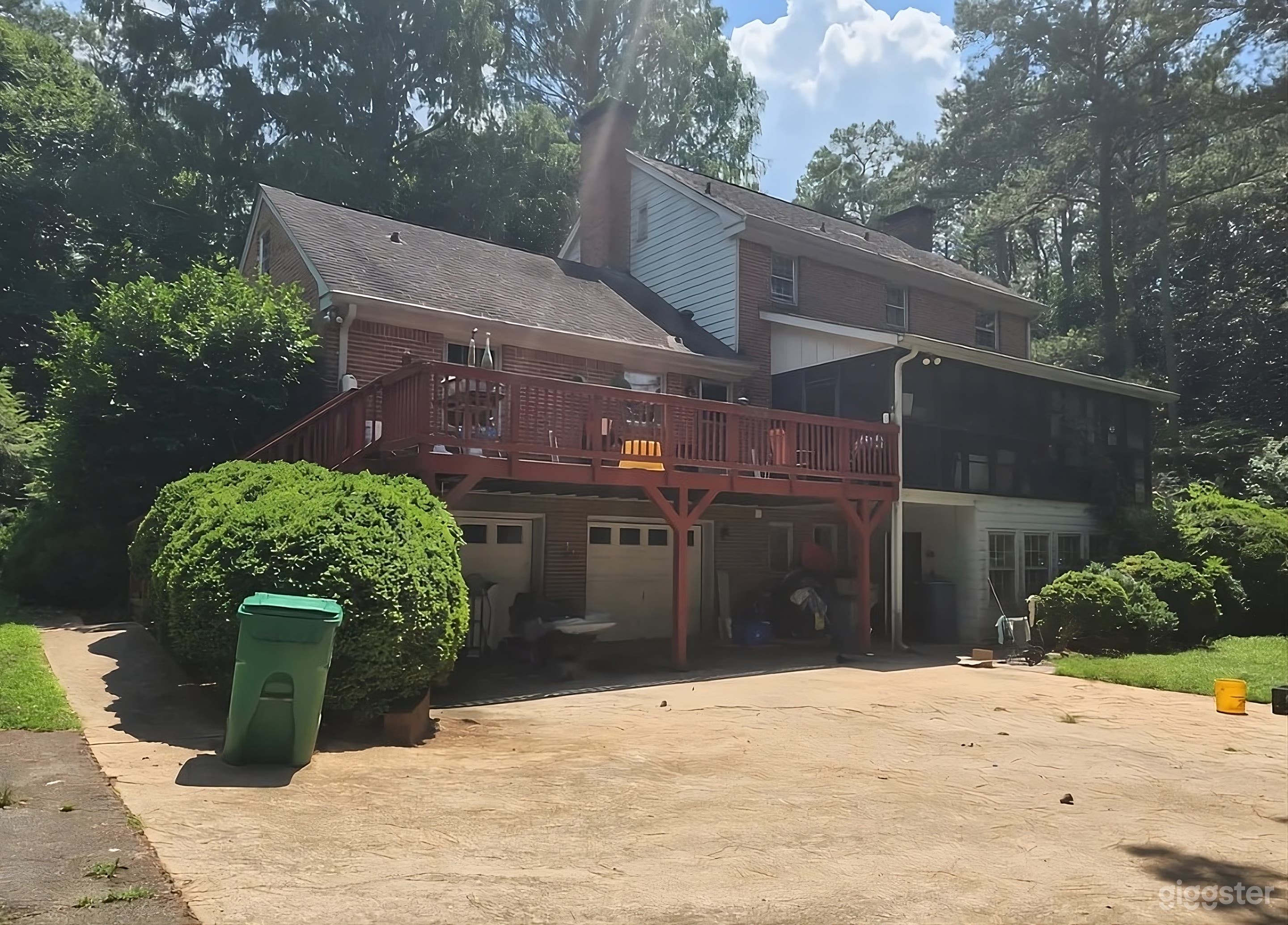 Charming and Expansive Wooded Backyard Photo 3