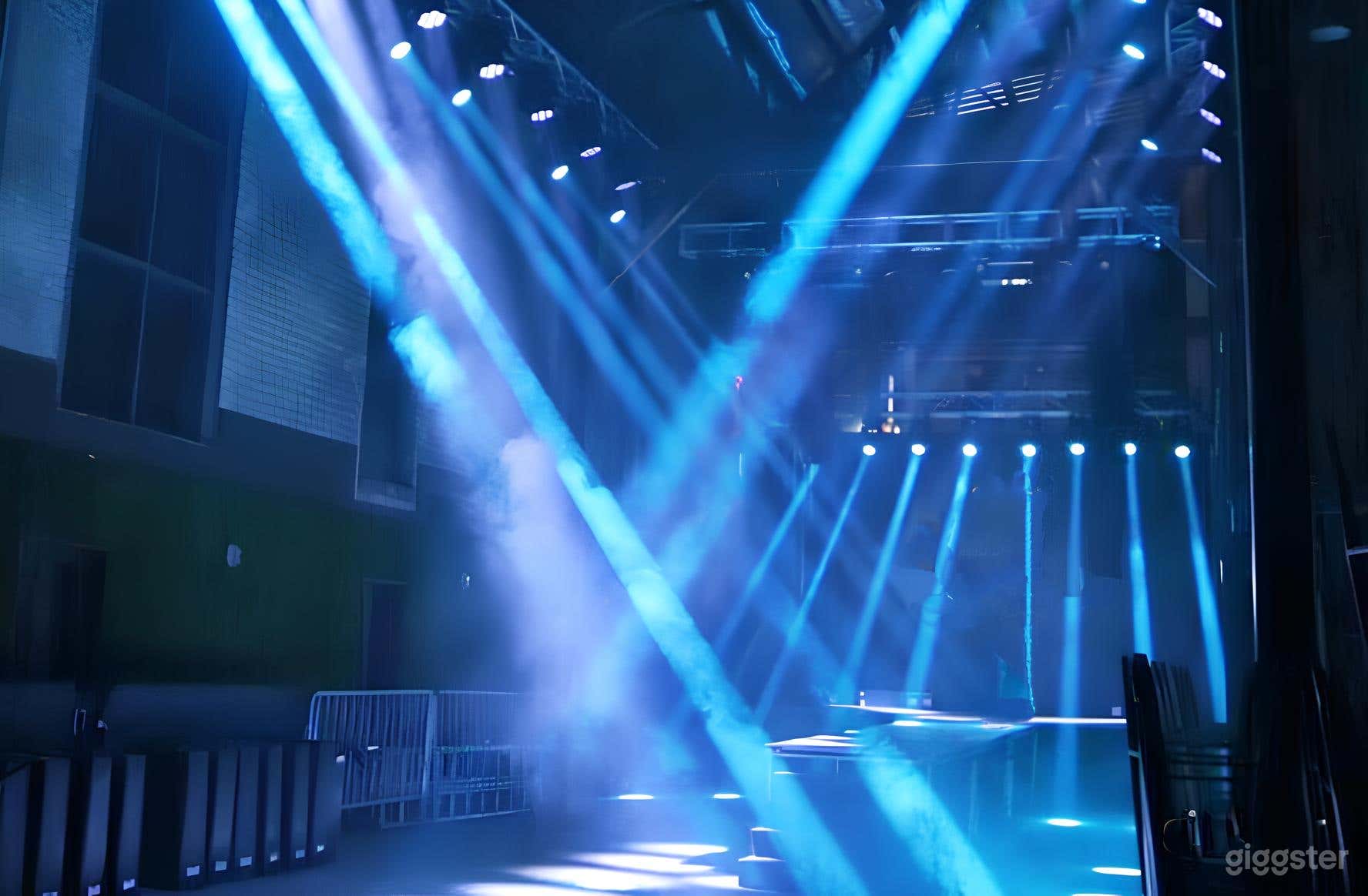 Brick-Walled Musical Venue with Rooftop &amp; VIP Skybox Photo 2