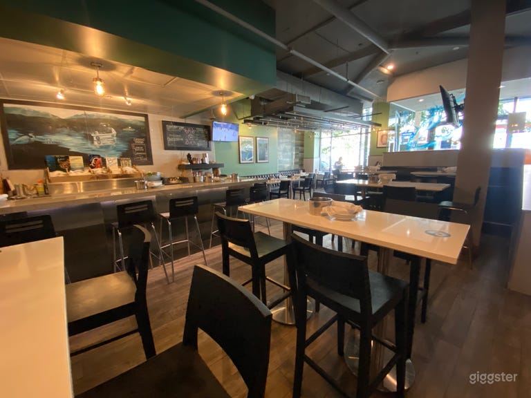  Modern Ocean Theme Restaurant/Bar 