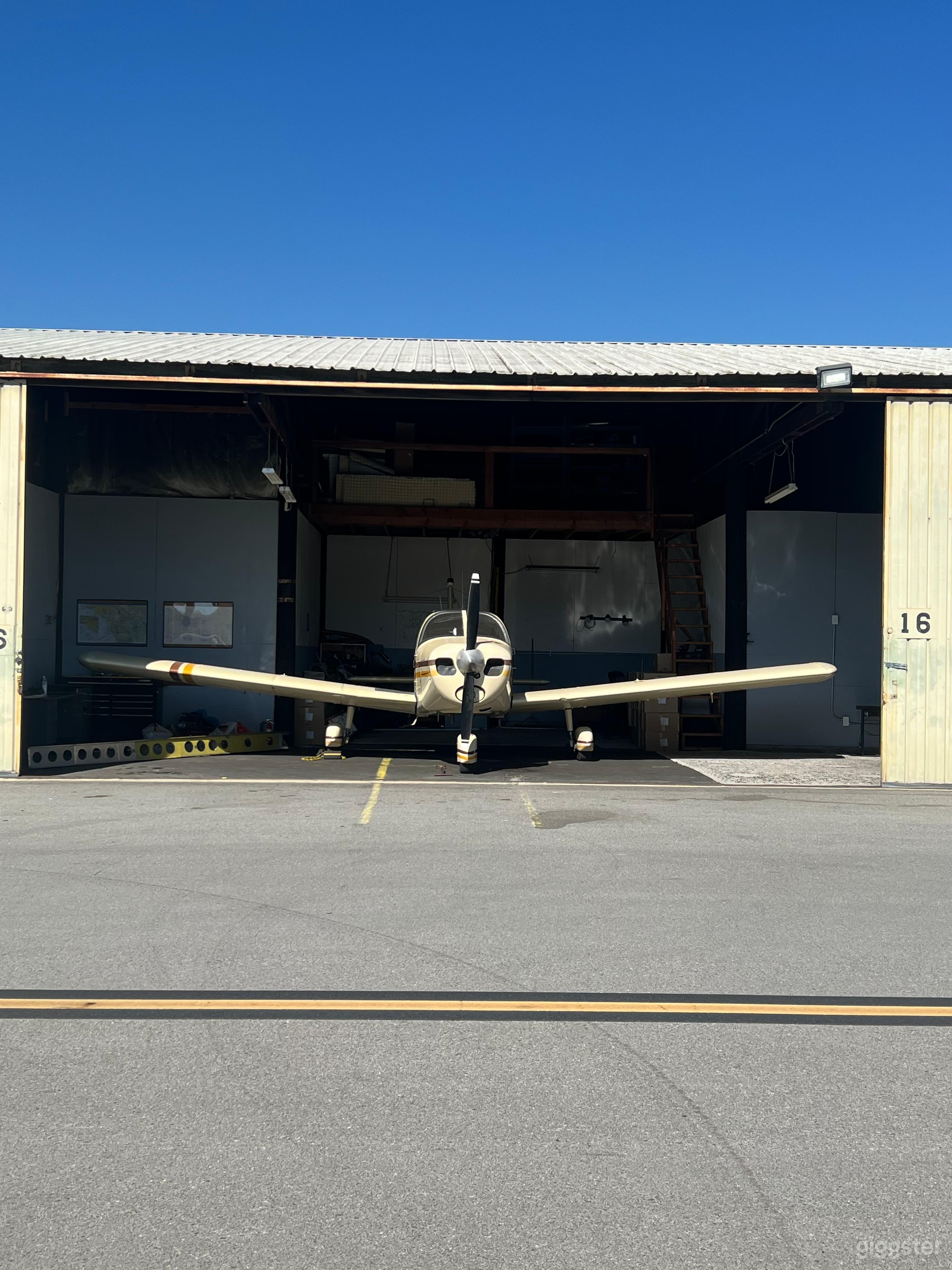 Airplane Hangar Photo 1