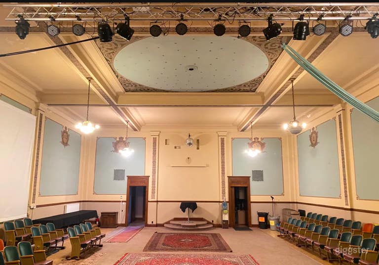  Masonic Temple with a Grand Ballroom and Historic  