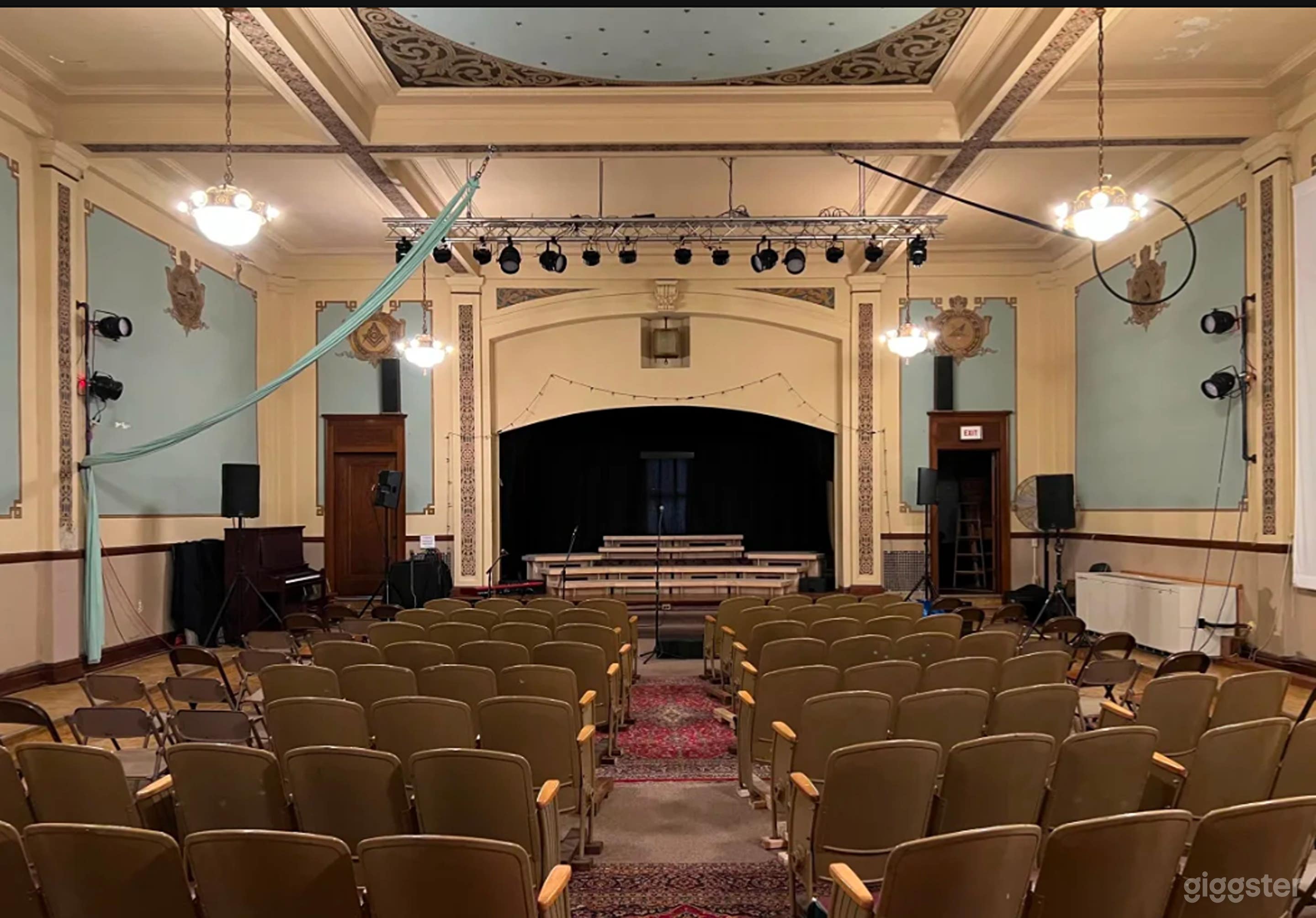 Masonic Temple with a Grand Ballroom and Historic  Photo 2