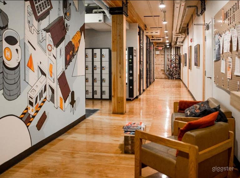  Bright Modern Office & Wellness Space in Coworking Hub 