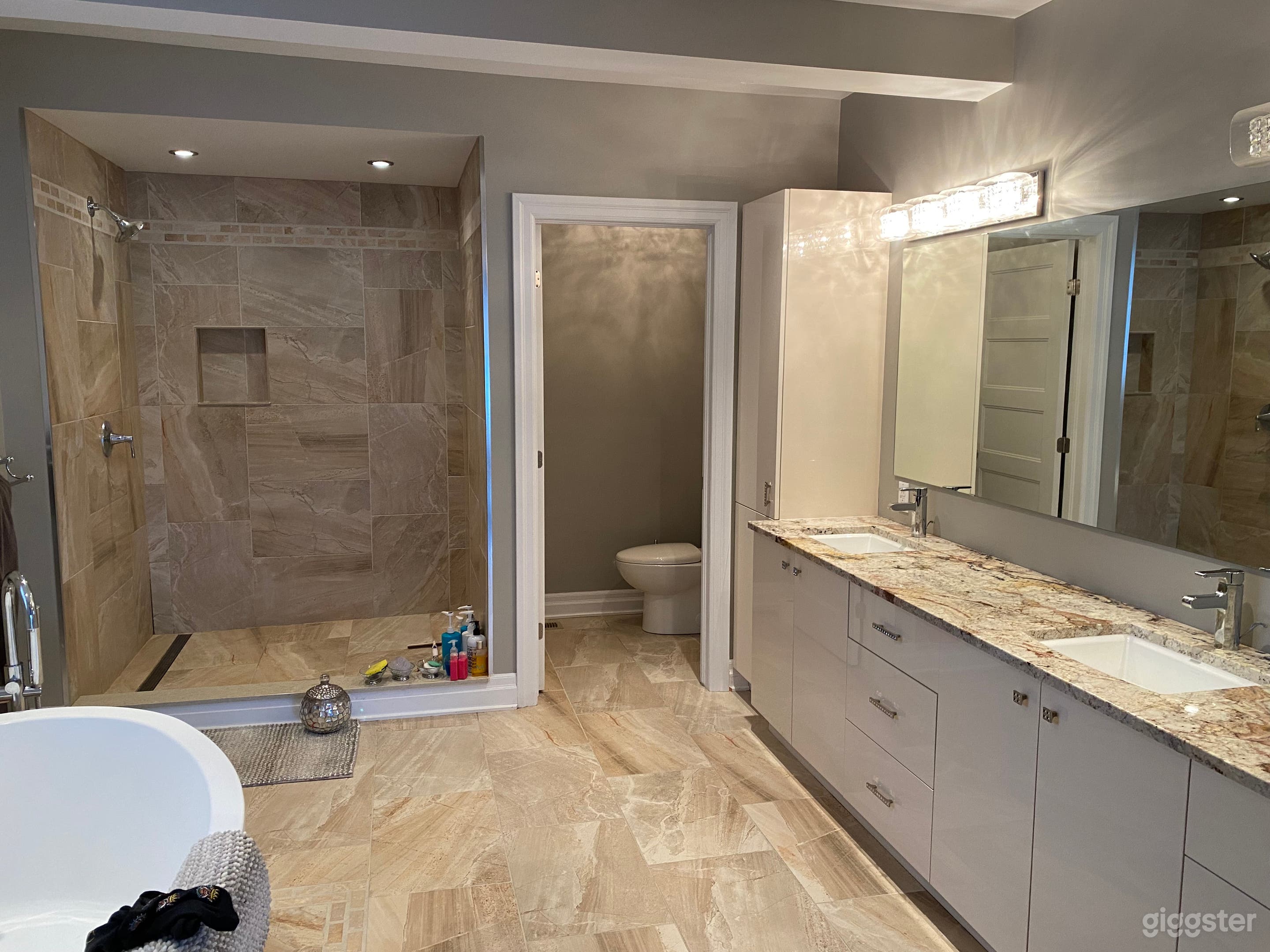 Master bathroom