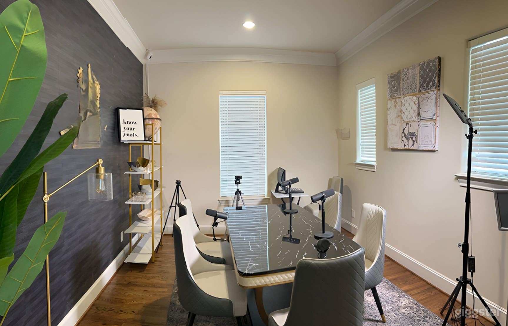 Private Podcast Recording Studio — Stylish Interior Photo 2