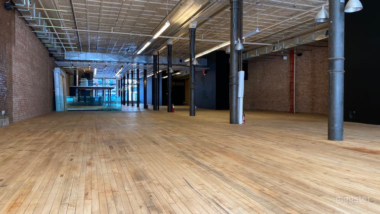  Ground floor facing West from Broadway. Hard wood floors throughout 