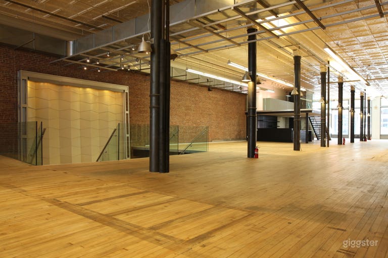  Ground floor facing West. Operating waterfall pictured  Cast Iron columns throughout 