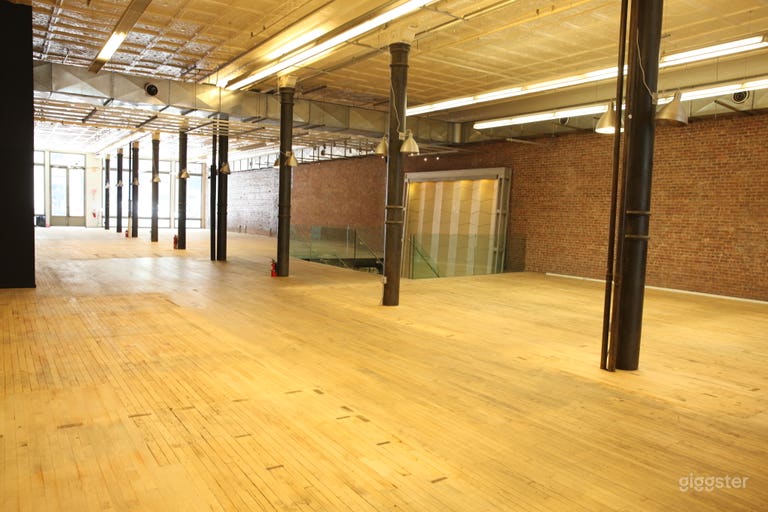  Ground floor facing Broadway. Entrances on both Broadway and Mercer streets. Operating waterfall pictured. 