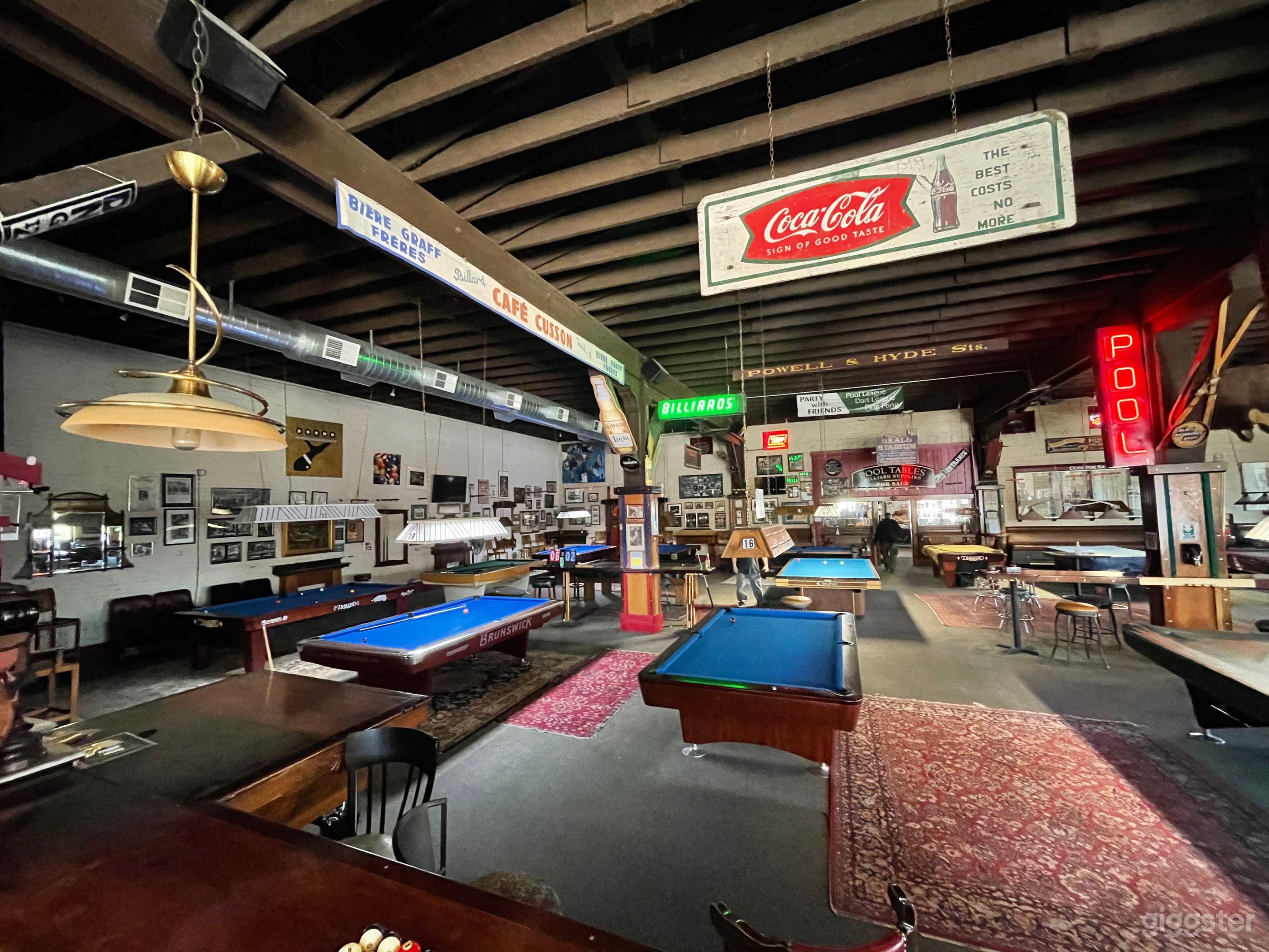 A unique pool hall that's warm, friendly and inviting to all.