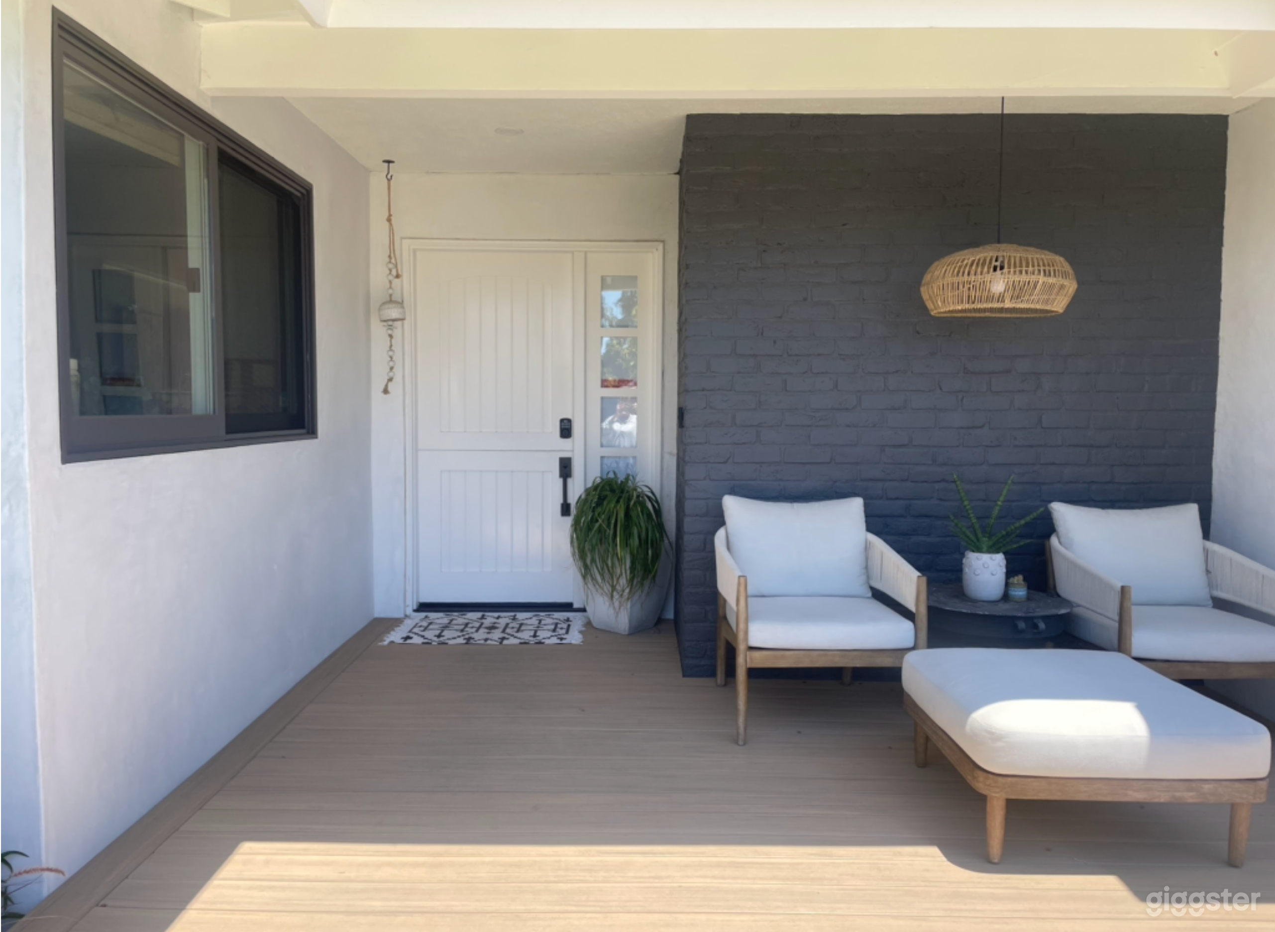 Front of house - dutch door