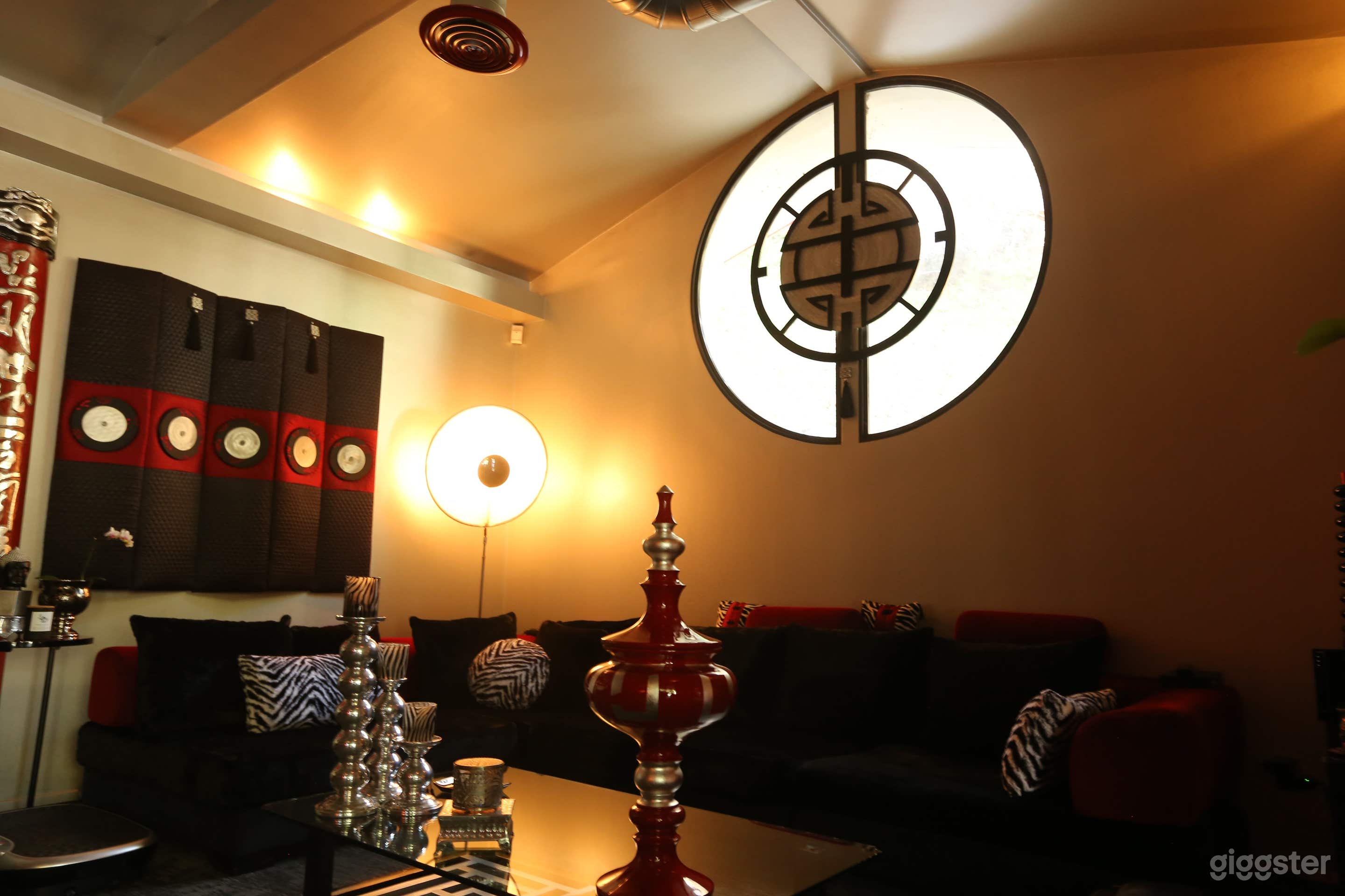 Red &amp; Silver Zen Shrine - Styled Luxury Home Photo 3