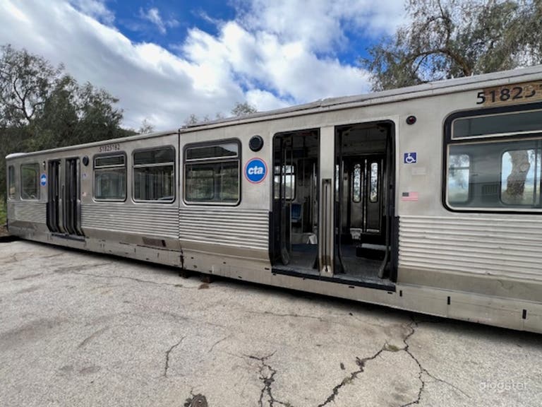 Subway Train Cars and Conductors Booth 