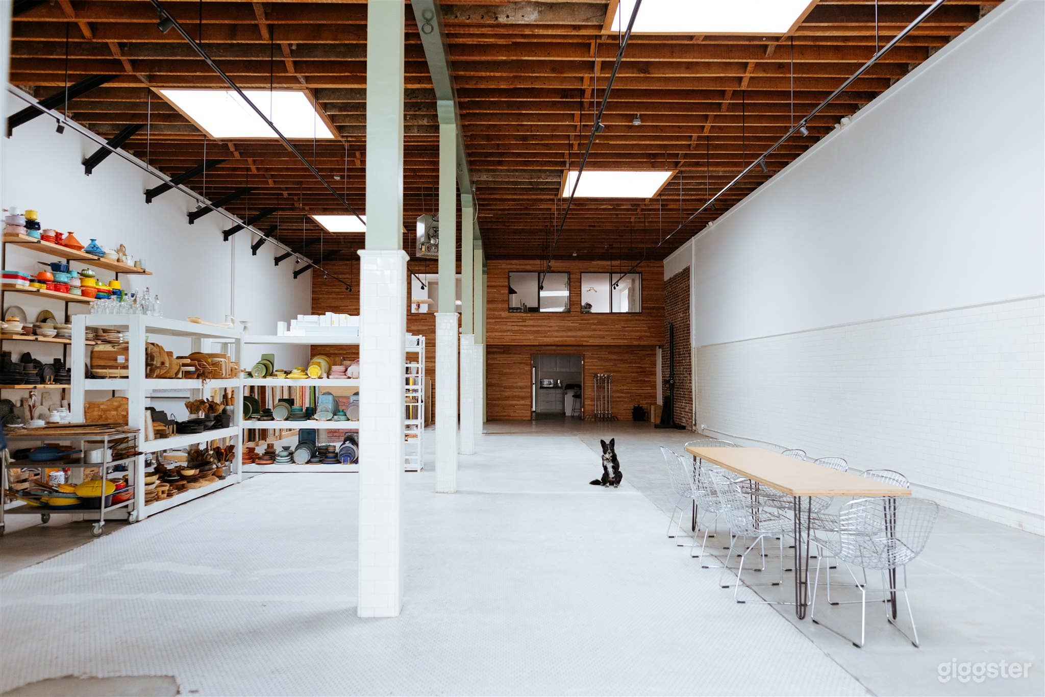 our light and airy studio space!