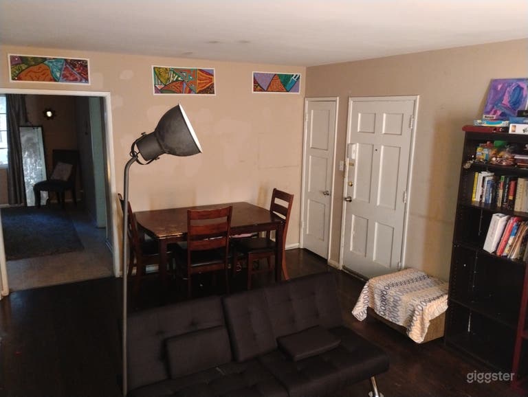  Colorful modest one bedroom apartment  