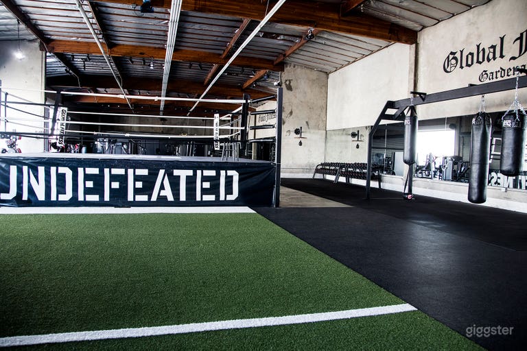  Private Gym with Boxing Ring - 10,000 SF 