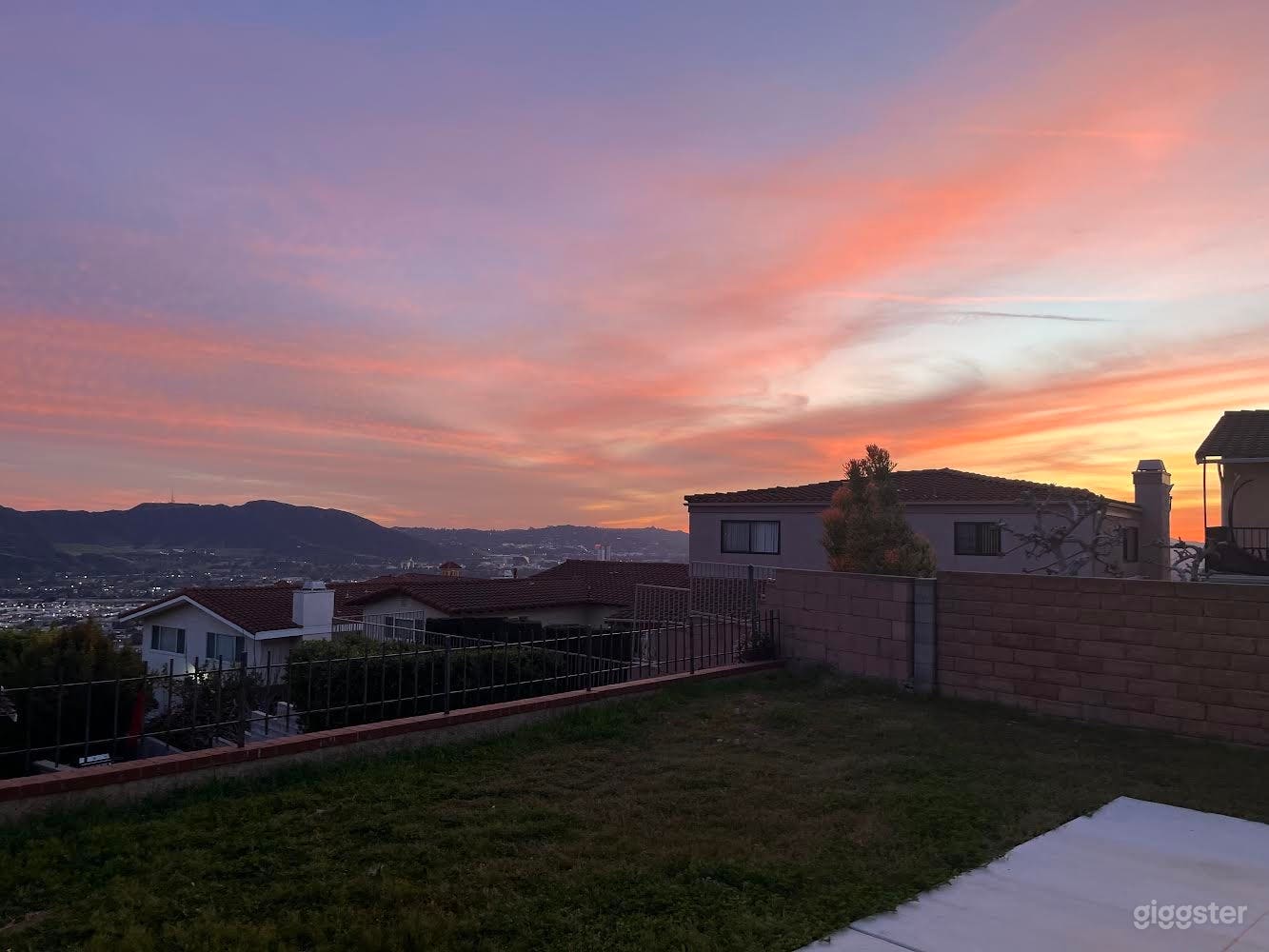 Private Backyard with Stunning View of Los Angeles Photo 4