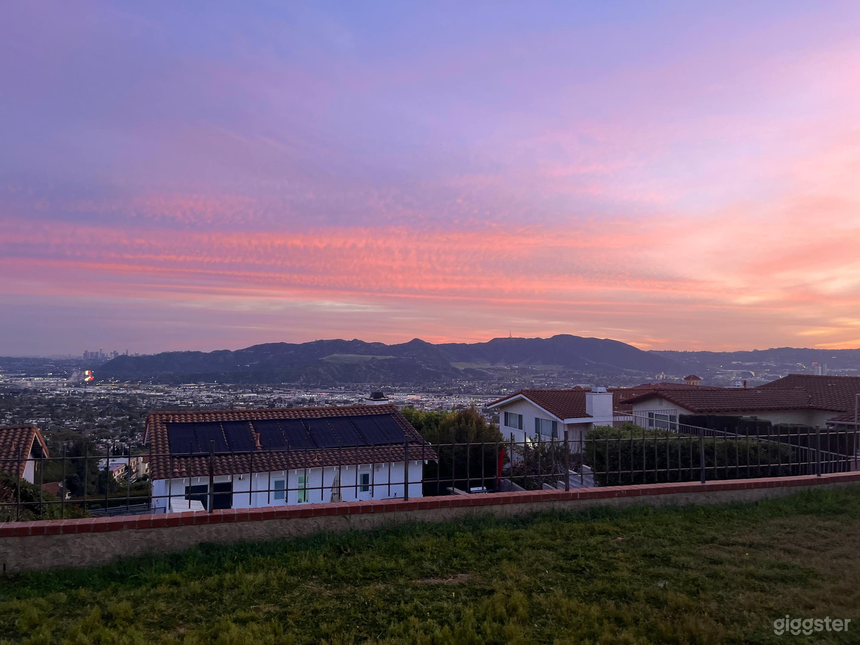 Private Backyard with Stunning View of Los Angeles Photo 3
