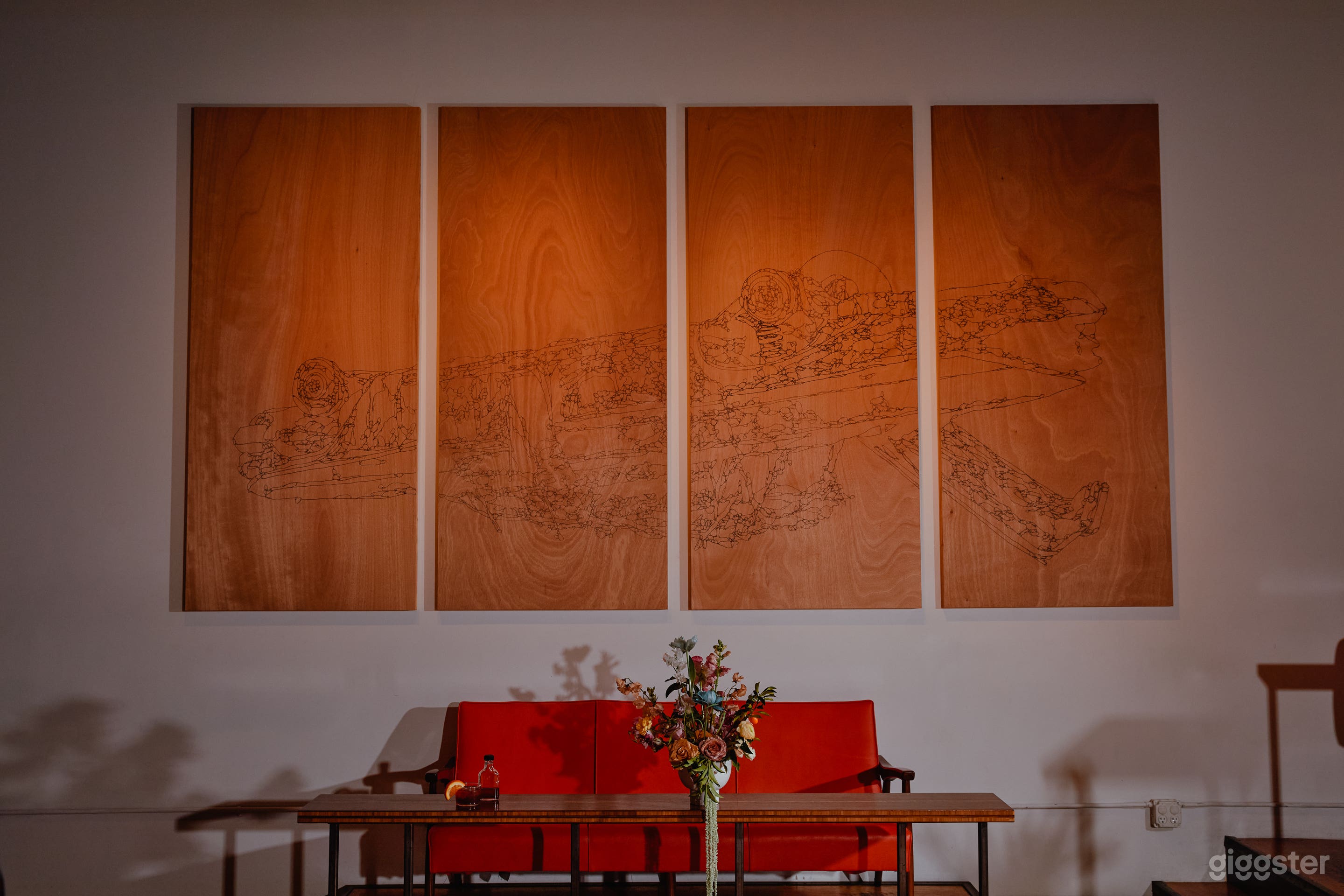 Art Space + Venue with Mid Century Modern Details Photo 4