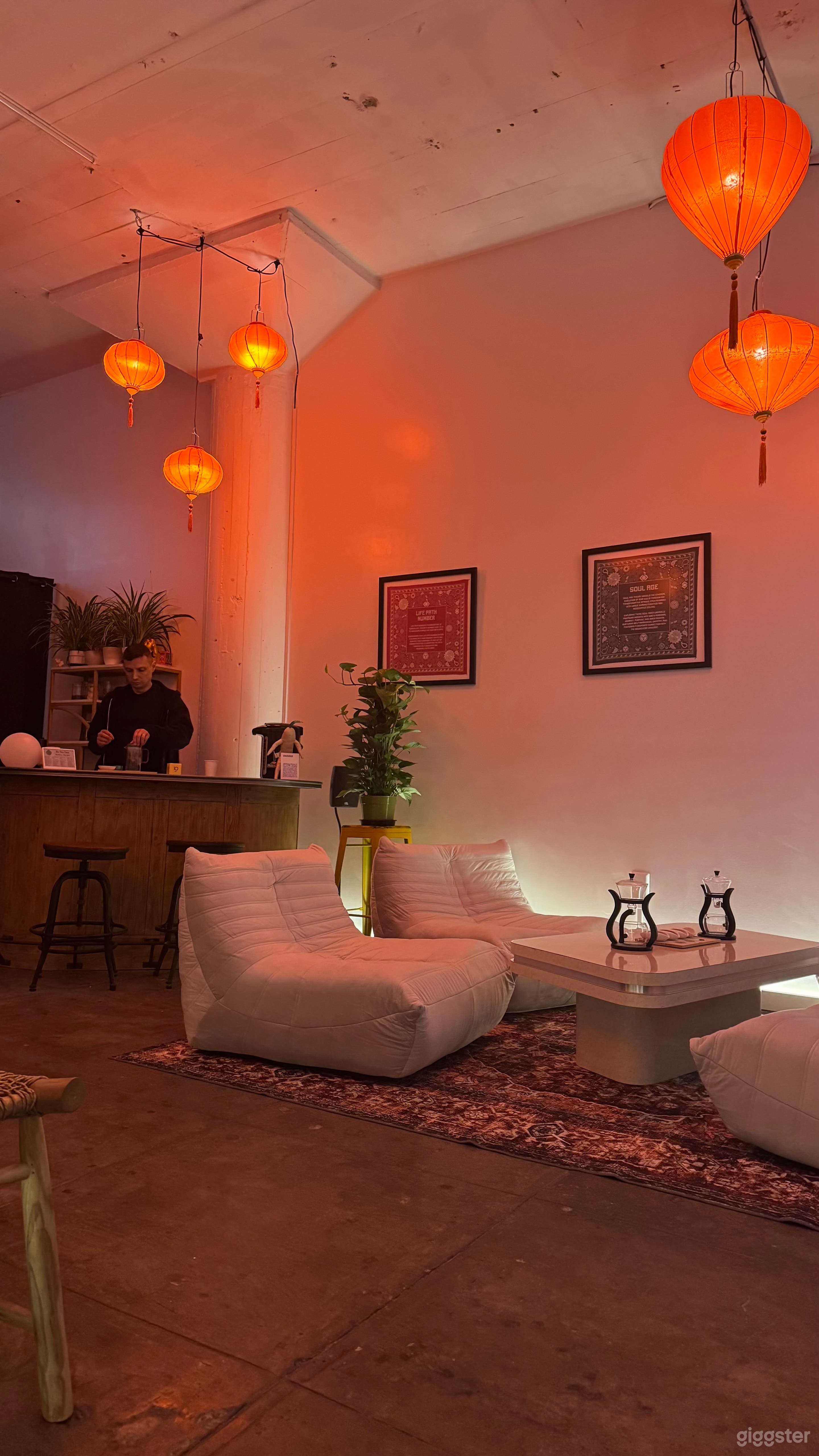 Immersive Tea Lounge with Fortune Booths Photo 2