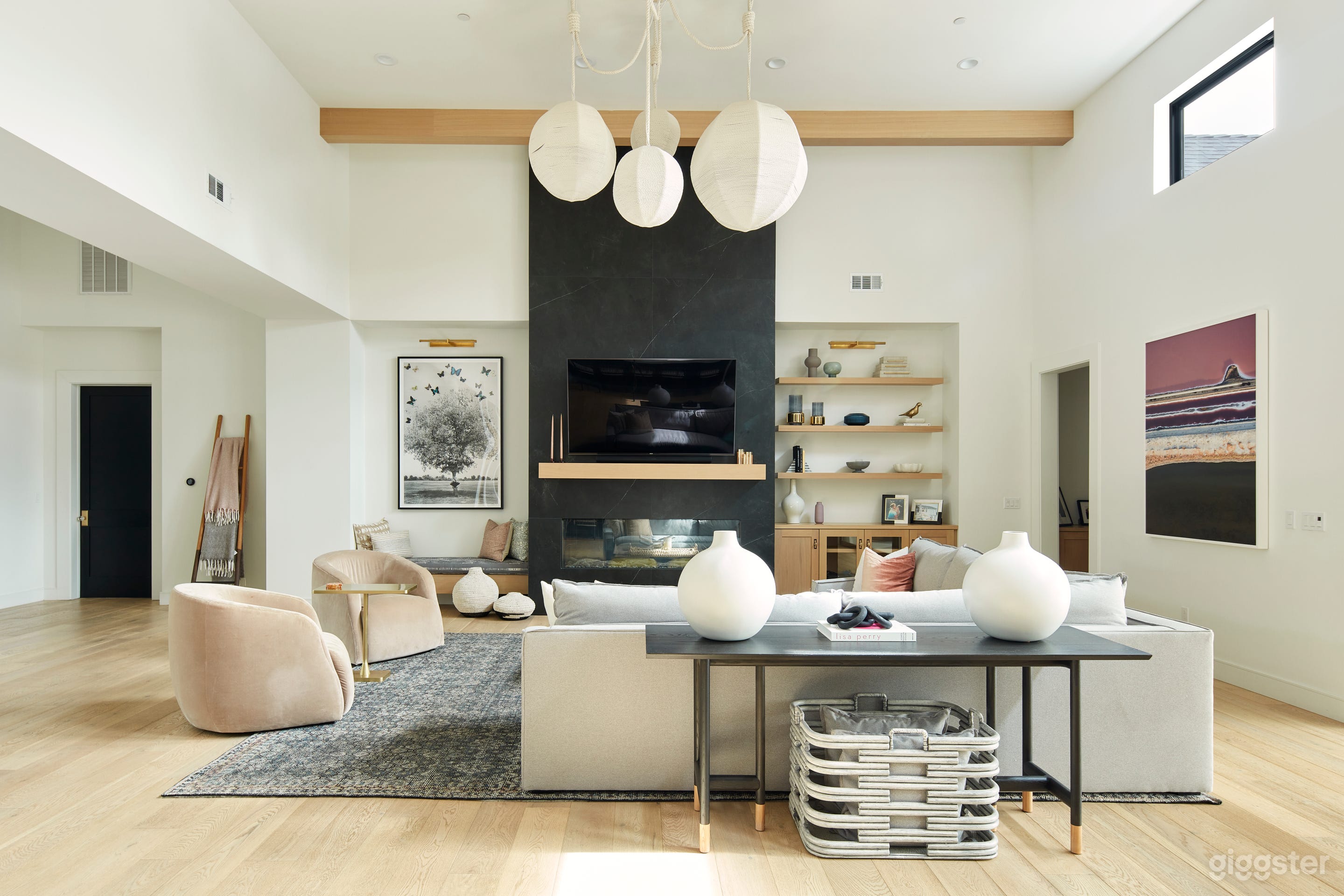 Contemporary Modern Home with 16' Ceilings Photo 2