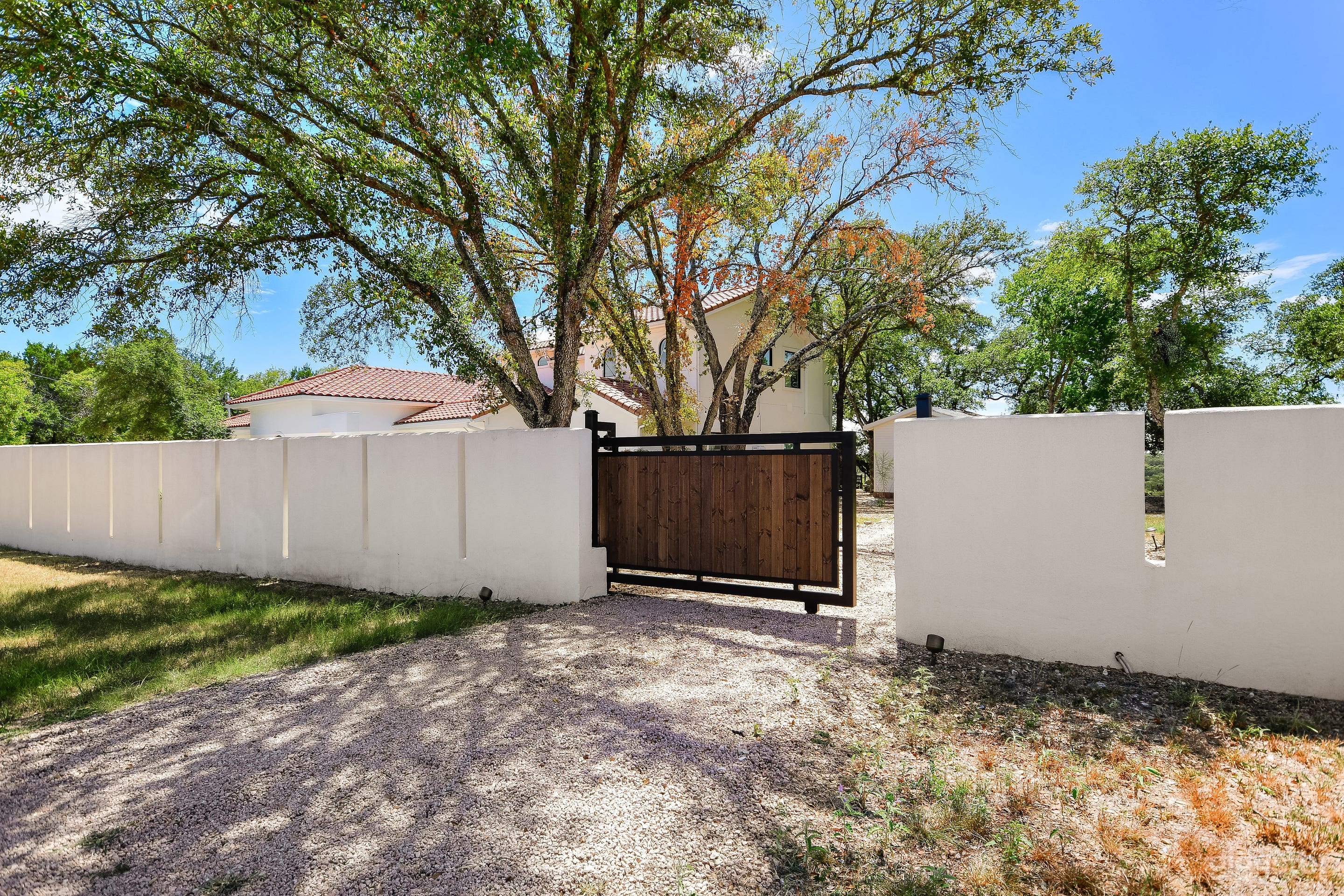 Wall to Exterior of Property