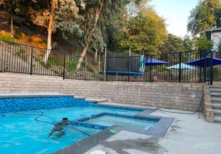Mid-Century Modern Pool Gem with Hillside Views Photo 1