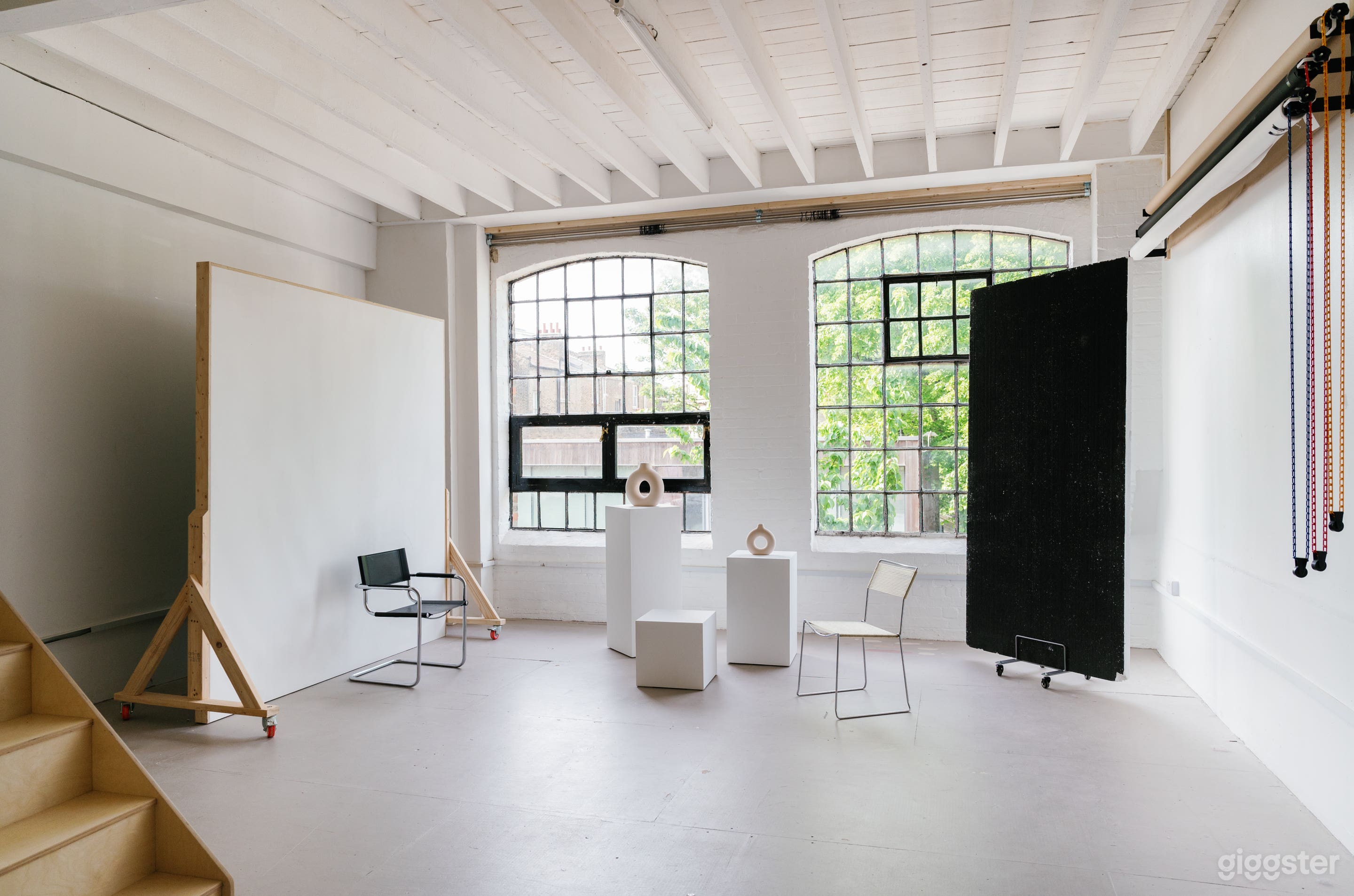 Daylight photography studio in Hackney 