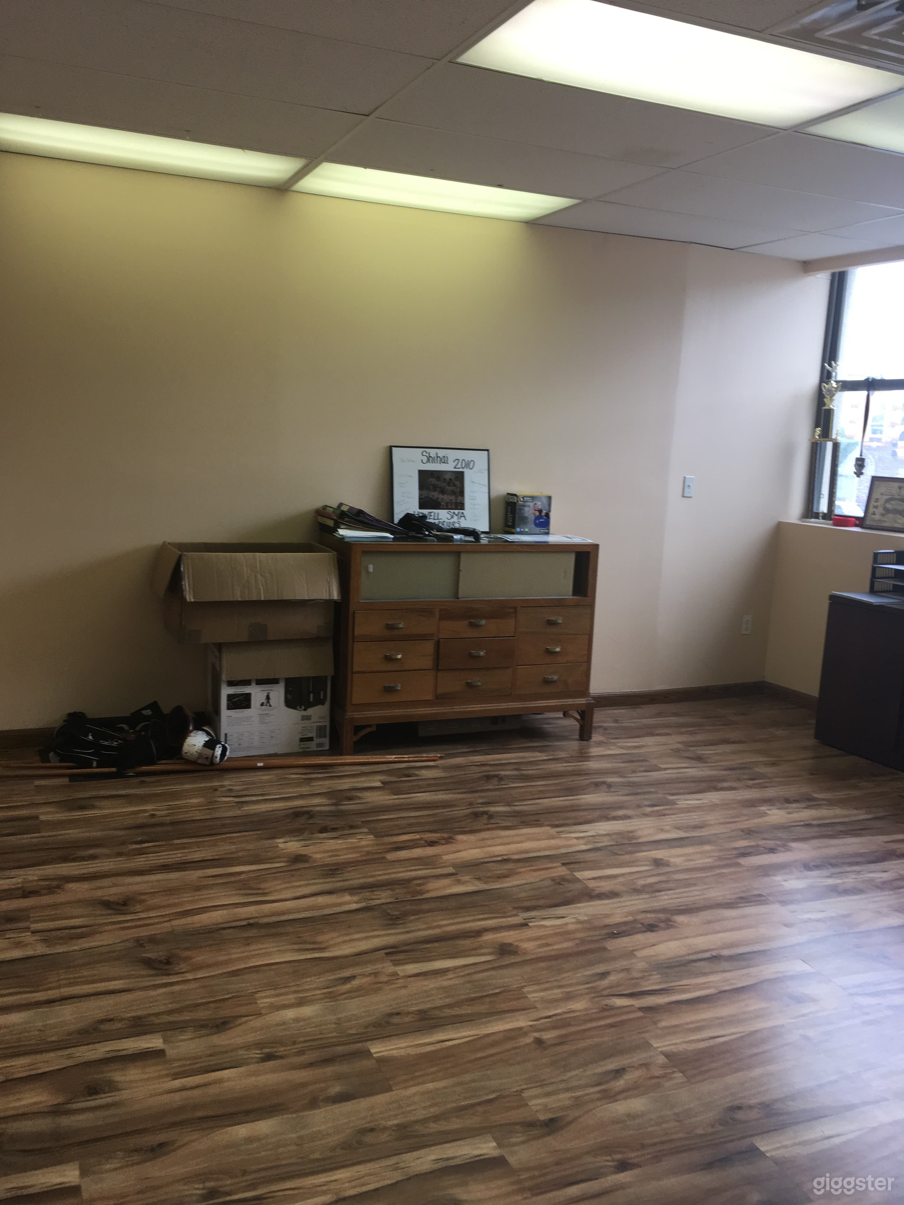 Office for karate school 