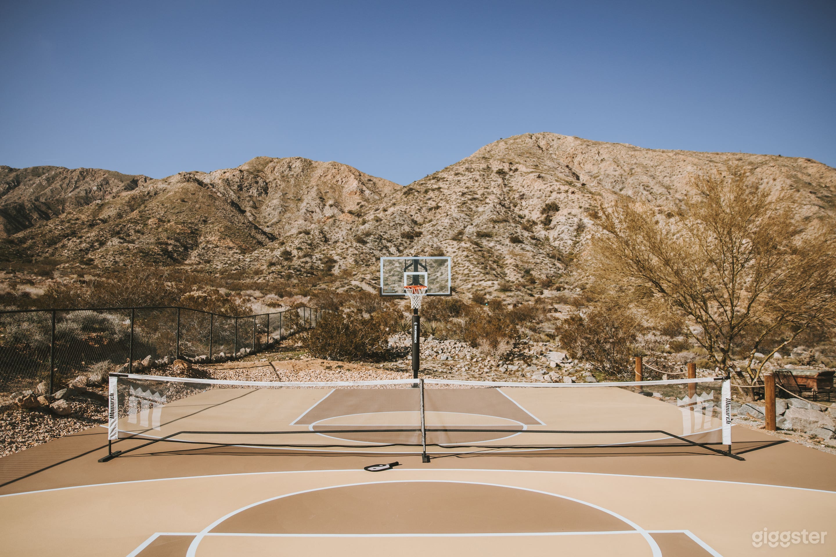 Pickle ball and basketball