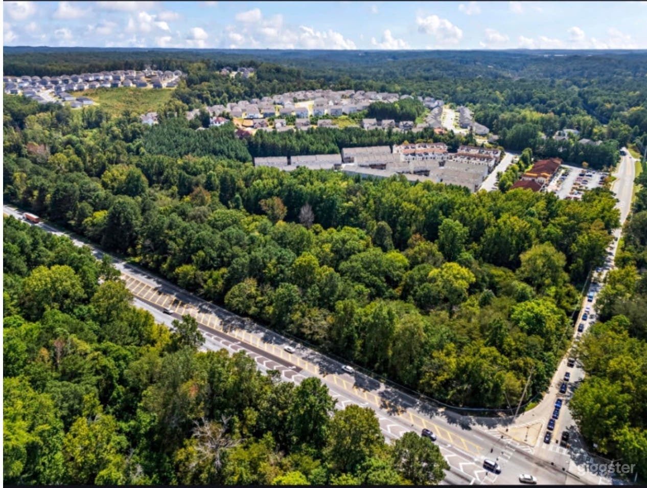Private Wooded Land with Creek – Film Location Photo 1