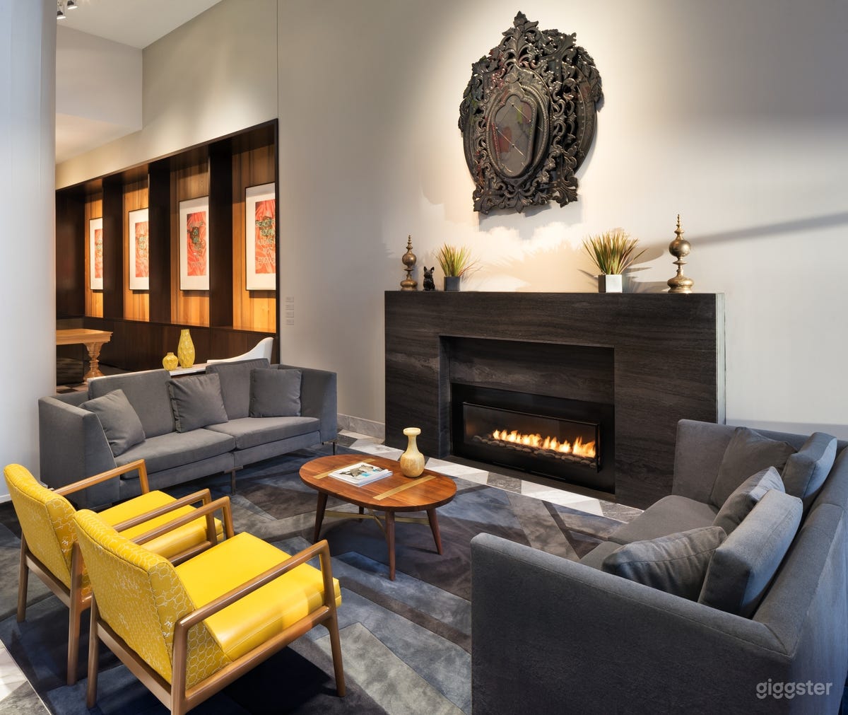 Lobby Fireplace

Le Méridien Columbus, The Joseph