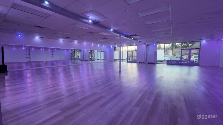  Spacious Open Concept Dance Studio 