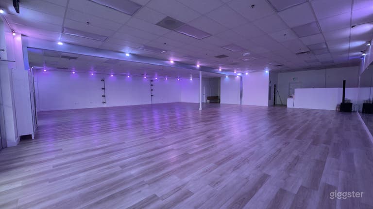  Spacious Open Concept Dance Studio 