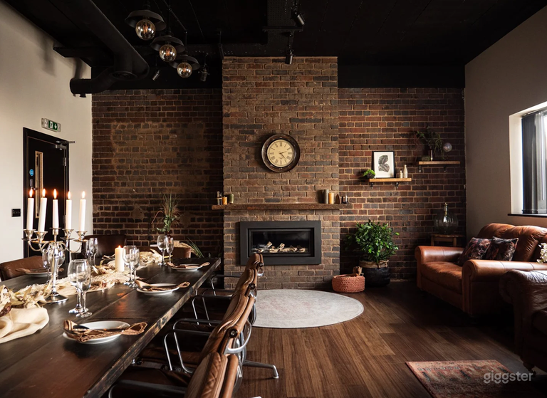 Boardroom with Fireplace 