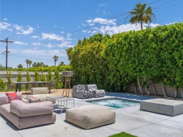   Captivating Pool and Event-Ready Backyard 