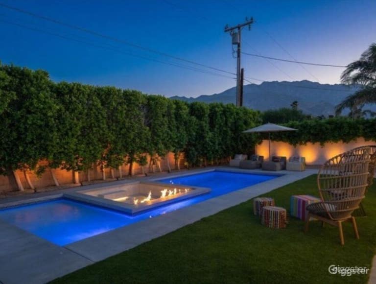   Captivating Pool and Event-Ready Backyard 
