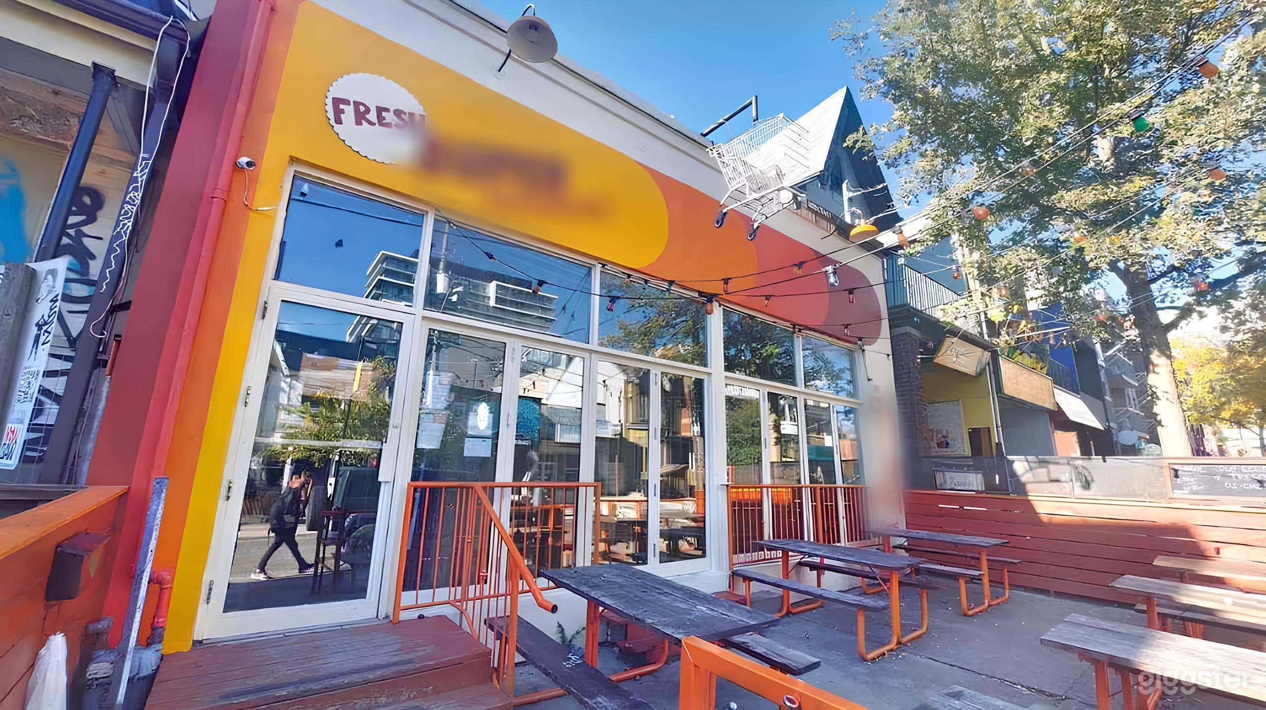 Vibrant Outdoor Patio Photo 1